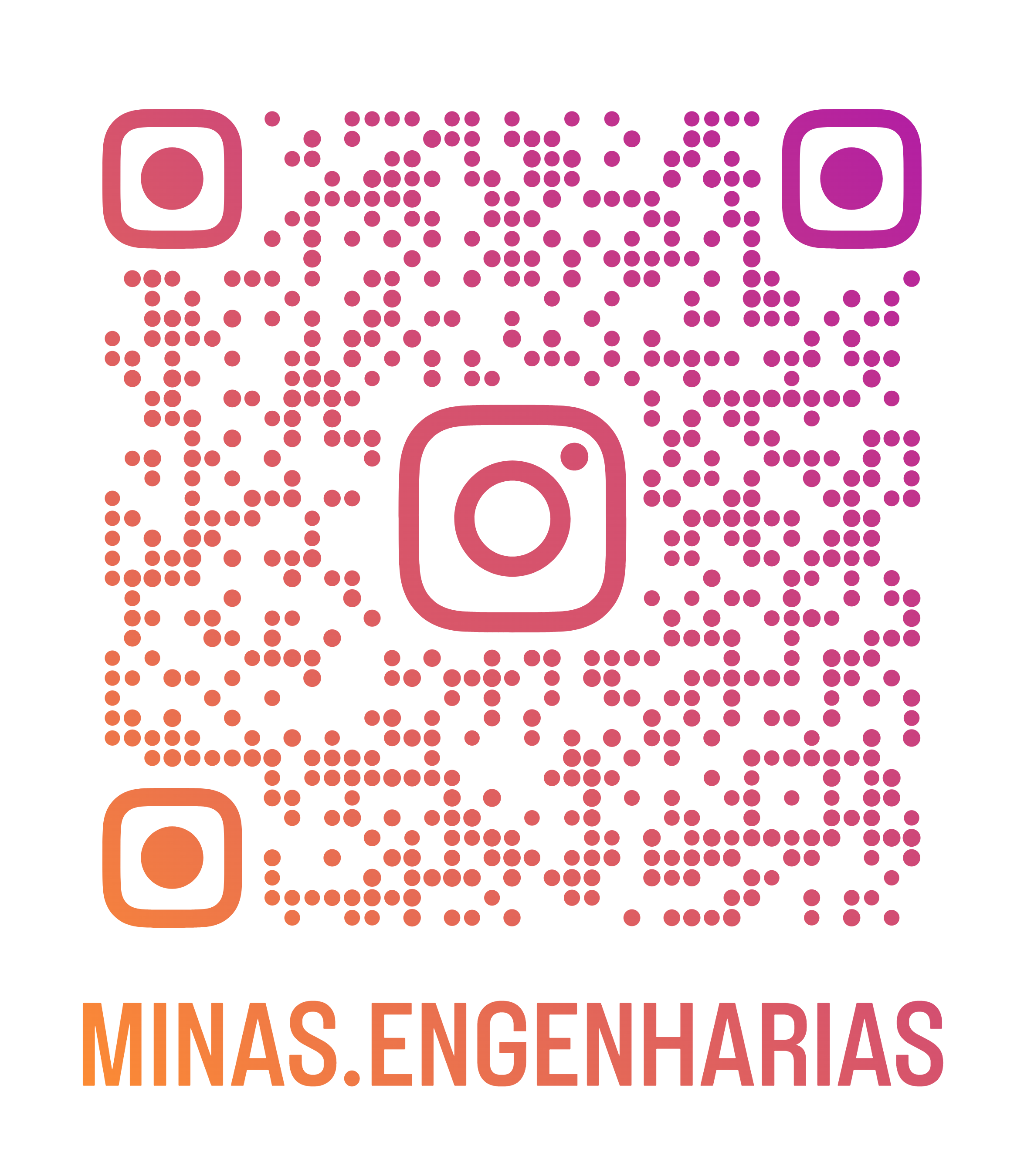 QR Code Instagram Minas Engenharias
